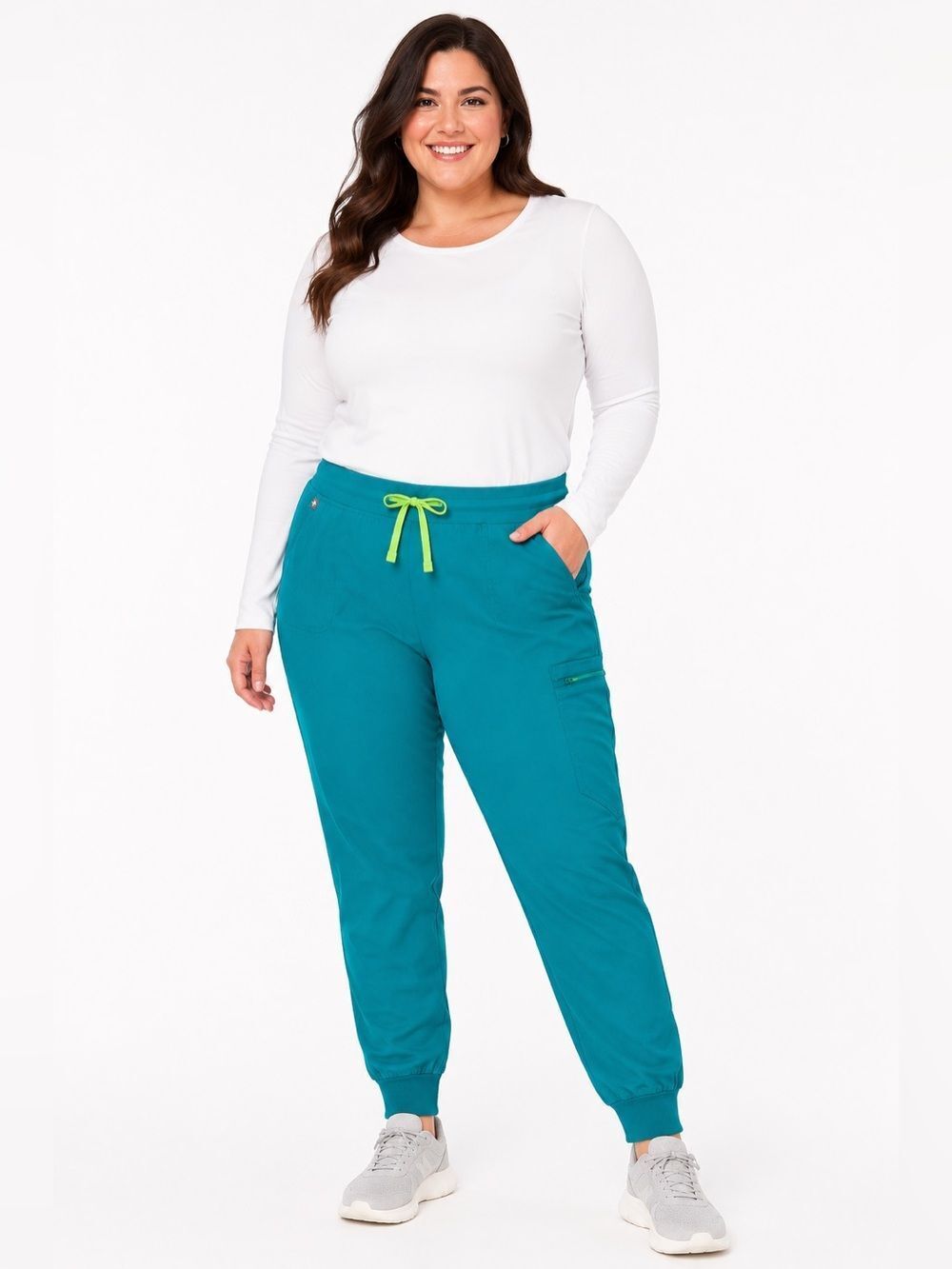 FIGS Teal Jogger Scrub Pants Women’s 4X Petite